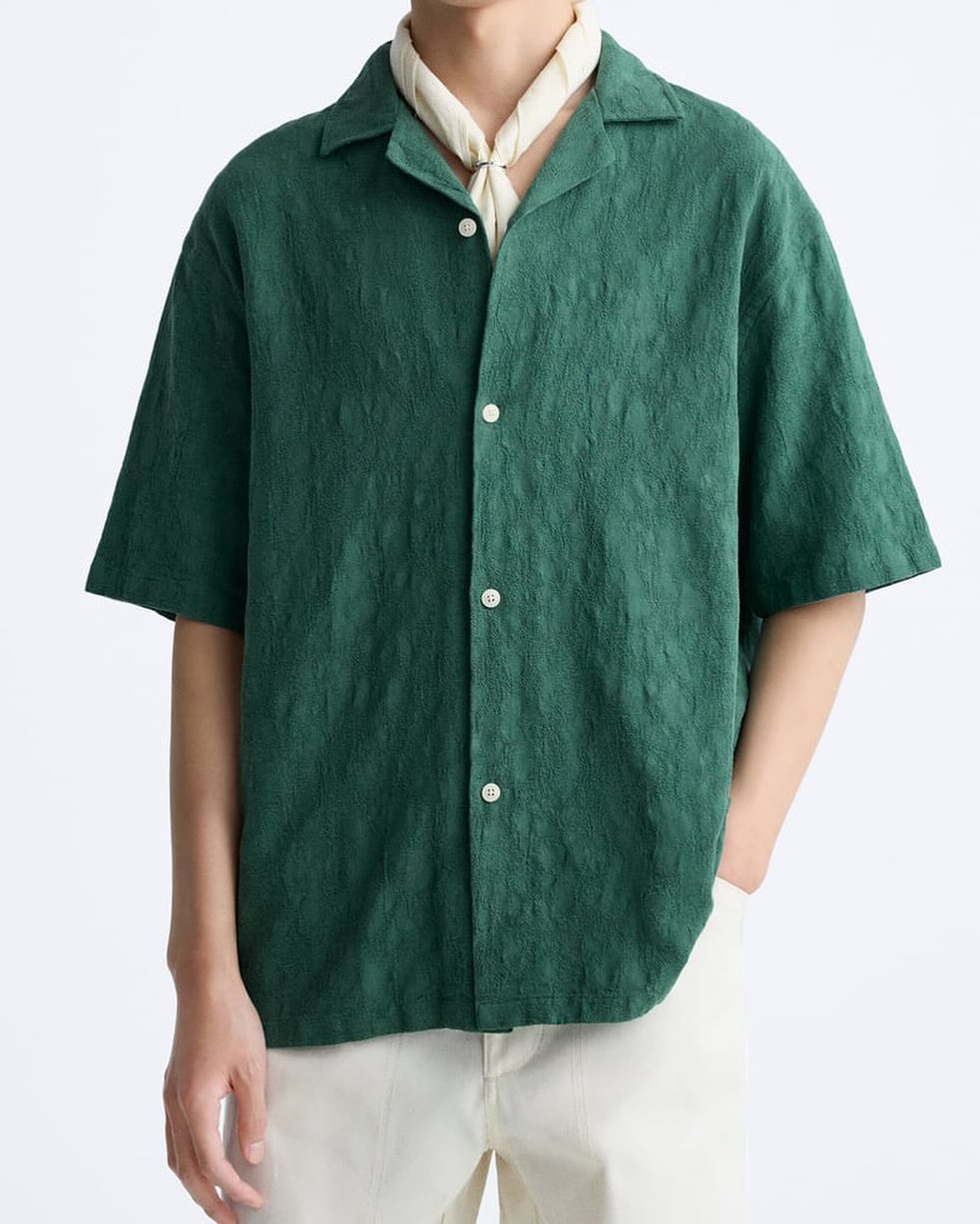 Lake Como Textured Shirt