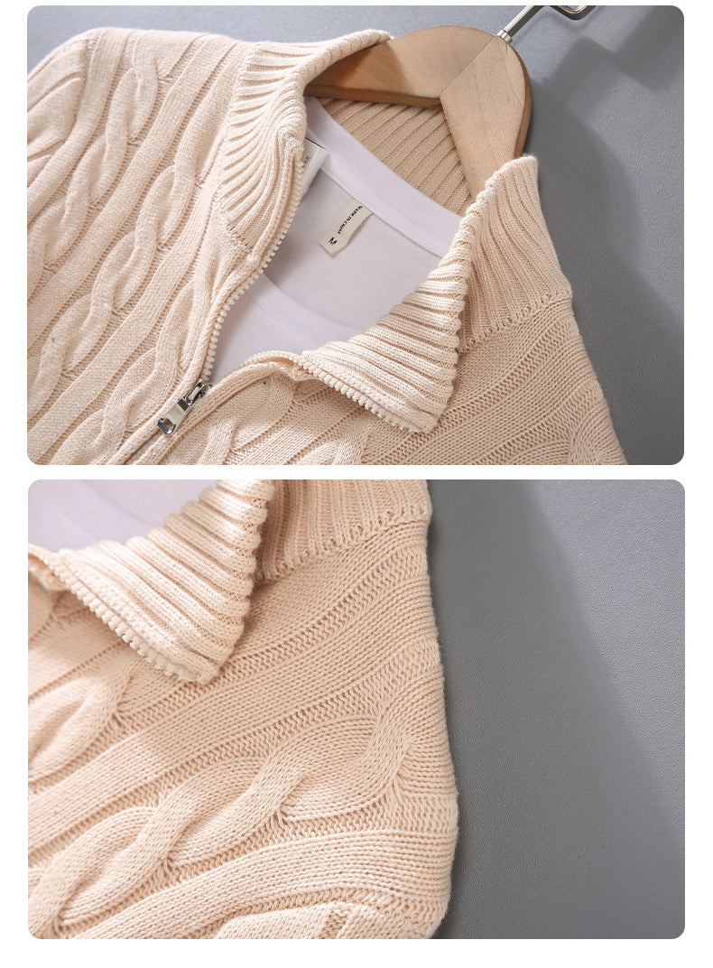 Geneva Cable Knit Sweater